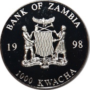 1000 Kwacha Titanic obverse image