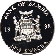 1000 Kwacha Titanic obverse image
