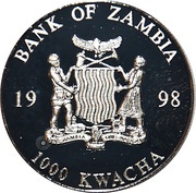 1000 Kwacha Titanic obverse image