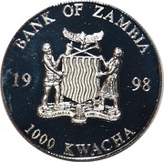 1000 Kwacha Titanic obverse image