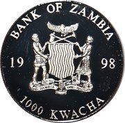 1000 Kwacha Titanic obverse image