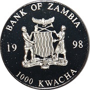 1000 Kwacha Titanic obverse image