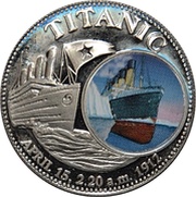 1000 Kwacha Titanic reverse image