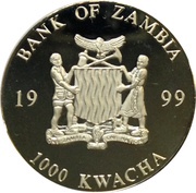 1000 Kwacha 10€ Note - reverse obverse image