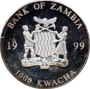 1000 Kwacha 20€ Note - obverse obverse image