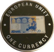 1000 Kwacha 20€ Note - reverse, Zambia, 1998-1999 reverse image