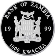 1000 Kwacha 100€ Note - obverse obverse image