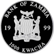1000 Kwacha 500€ Note - reverse obverse image