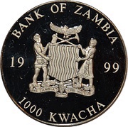 1000 Kwacha Euro Banknotes - obverse obverse image