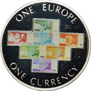 1000 Kwacha Euro Banknotes - reverse, Zambia, 1998-1999 reverse image
