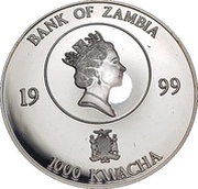 1000 Kwacha 1st Man on the Moon obverse image