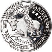 1000 Kwacha The Goddess Europe, Zambia, 1999 reverse image
