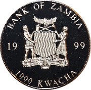 1000 Kwacha Macao - Back to China obverse image