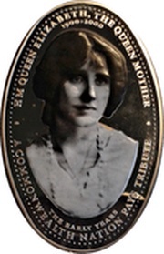 1000 Kwacha - Elizabeth II Queen Mother, Zambia, 2000 reverse image