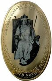 1000 Kwacha - Elizabeth II Queen Mother, Zambia, 2000 reverse image