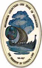 1000 Kwacha Leif Eriksson, Zambia, 2000 reverse image