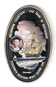 1000 Kwacha Christopher Columbus, Zambia, 2000 reverse image