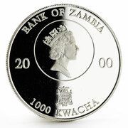 1000 Kwacha - Elizabeth II Queen Mother obverse image