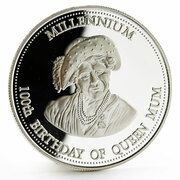 1000 Kwacha - Elizabeth II Queen Mother, Zambia, 2000 reverse image