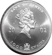 1000 Kwacha David Livingstone obverse image