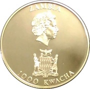 1000 Kwacha - Elizabeth II Prince William obverse image