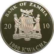 1000 Kwacha Harvest Ant obverse image
