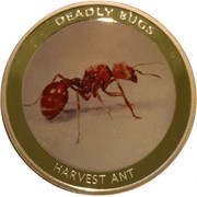 1000 Kwacha Harvest Ant, Zambia, 2010 reverse image