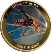 1000 Kwacha Giant Hornet, Zambia, 2010 reverse image
