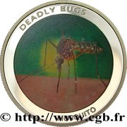 1000 Kwacha Mosquito, Zambia, 2010 reverse image
