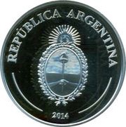 5 Pesos Fabulous 15 "El payador" obverse image