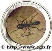 1000 Kwacha Bullet Ant, Zambia, 2010 reverse image