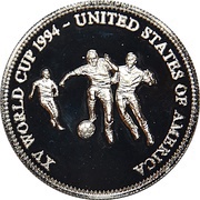 2000 Kwacha XV World Cup - without WINNER BRAZIL reverse image