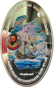 4000 Kwacha Sir Francis Drake, Zambia, 2000 reverse image