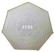 4000 Kwacha - Elizabeth II Calendar, Zambia, 2000-2004 reverse image