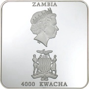 4000 Kwacha - Elizabeth II Illusion obverse image