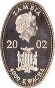 4000 Kwacha - Elizabeth II The Coronation obverse image