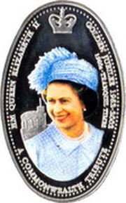 4000 Kwacha - Elizabeth II Tranquil Times, Zambia, 2002 reverse image