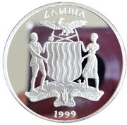 5000 Kwacha Princess Diana and Nelson Mandela obverse image
