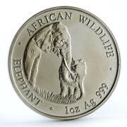 5000 Kwacha Elephant, Zambia, 2001 reverse image