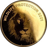 40 000 Kwacha Wildlife Protection reverse image