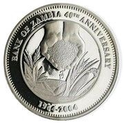 50 000 Kwacha Bank of Zambia 40 Anniversary, Zambia, 2004 reverse image