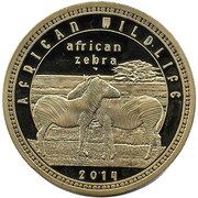 1000 Kwacha African Zebra reverse image