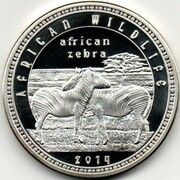 1000 Kwacha African Zebra reverse image