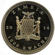 1000 Kwacha Suricate obverse image
