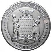 5000 Kwacha African Leopard obverse image