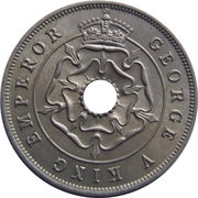 1 Penny - George V obverse image