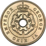 1 Penny - George VI obverse image