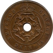 1 Penny - George VI obverse image