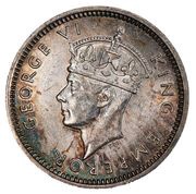 3 Pence - George VI obverse image