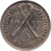 6 Pence - George VI reverse image